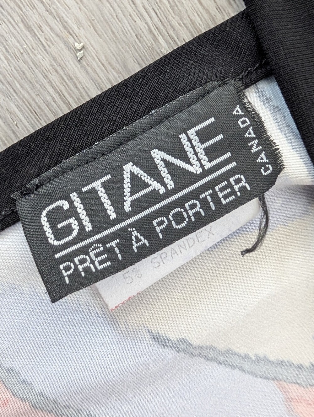 Gitane Abstract Graffiti Festival V-neck Multicolor Babydoll Flowy Mini Dress L - Picture 6 of 9